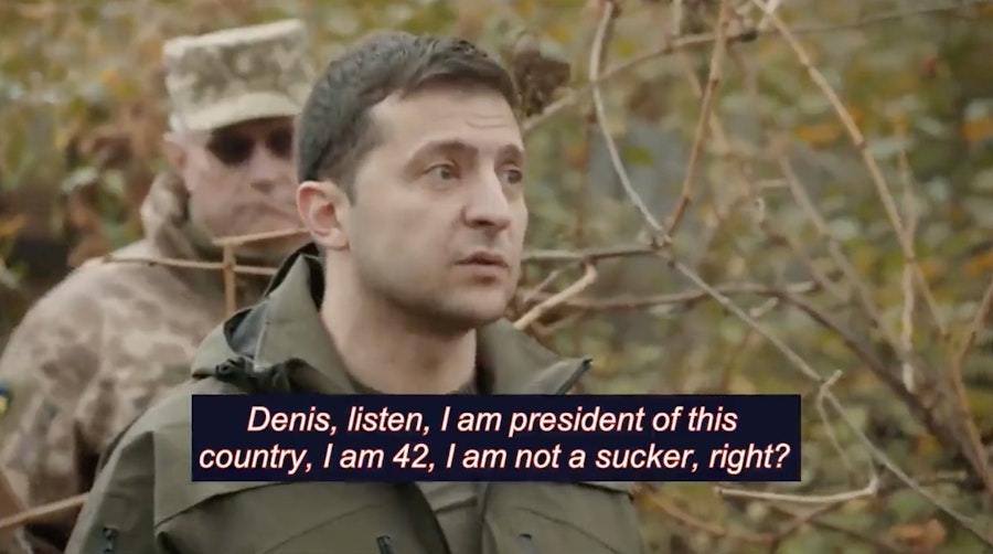 Selenskyj versucht tatsächlich, den ukrainischen Nationalisten zu befehlen, das Feuer im Donbass einzustellen, aber sie weigern sich