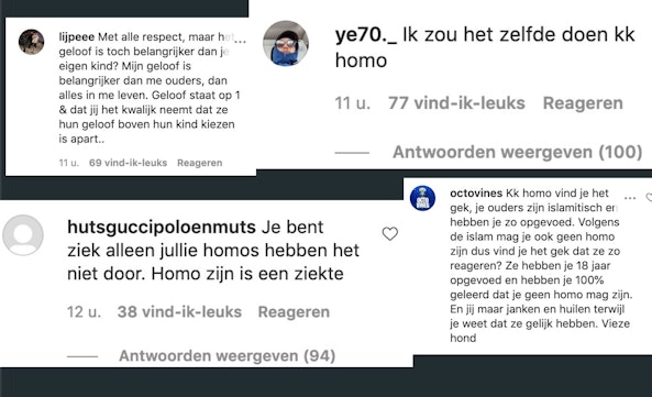 Geenstijl Ouders Zetten Mounir 18 Op Straat Omdat Hij Homo Is Instagram Reaguurders Geven Trap Na