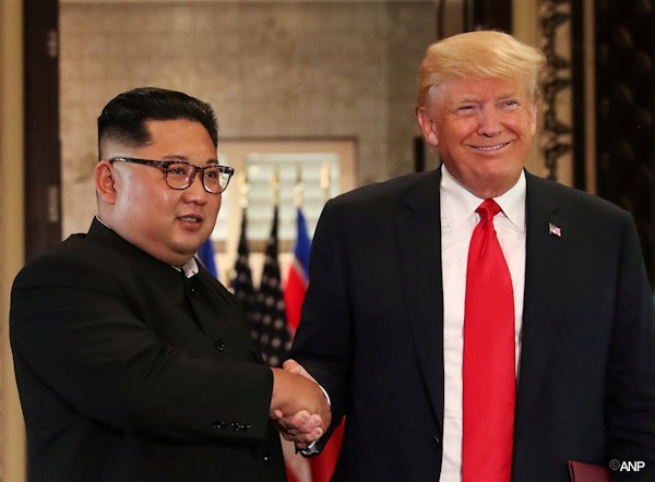 foto: Kim Jong Un feliciteert Donald Trump met uitverkiezing Buitenlander van het Jaar