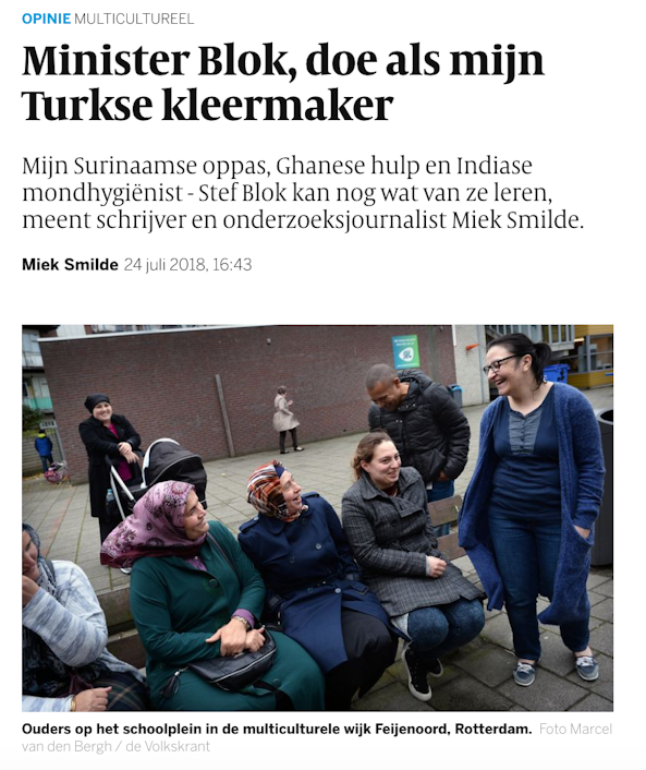 Feijenoord, aka de wijk waar Miek Smilde NIET woont Feijenoord, aka de wijk waar Miek Smilde NIET woont