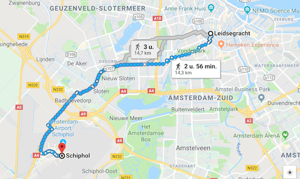 hier de route hier de route