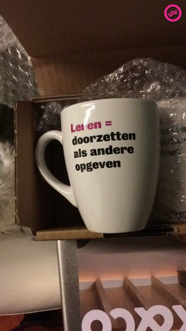 doorzetten dan maar doorzetten dan maar