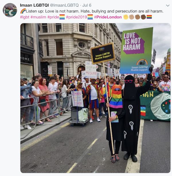 Gay = Real. Allah is not