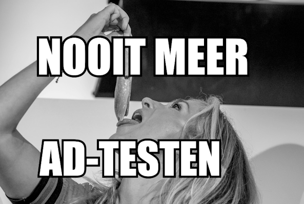 HAHA een vis HAHA een vis