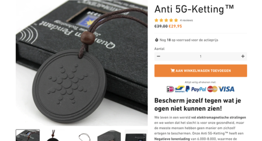 Geenstijl Helemaal In Deze Zomer De Anti 5g Ketting