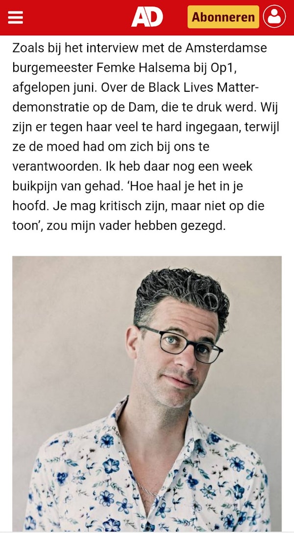 Geenstijl Dom Konijntje Erik Dijkstra Doodziek Van Kritische Vraag Aan Femke Halsema